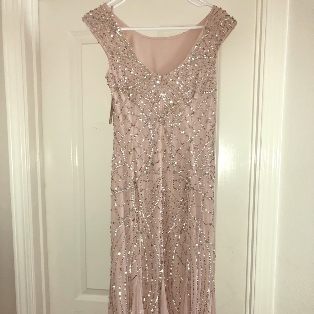 Adrianna Papell Beaded Gown NWT